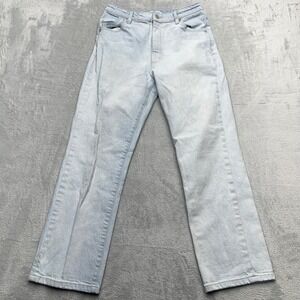 ROLLAS Womens Original High Rise Straight Jeans Light Wash Size 29